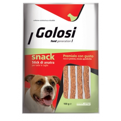 Alimento complementare per cani di tutte le taglie. Confezione richiudibile.
