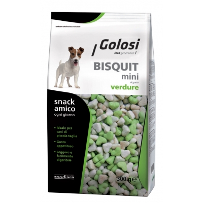 Ideale come sfizioso premio o snack per il cane di piccola taglia. Gusto delicato e appetitoso, aiuta a ridurre la formazione del tartaro. In confezione richiudibile salvafreschezza da 300 g.
