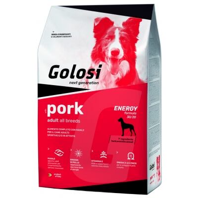 Alimento completo con Pollo, Manzo e Maiale per il cane adulto di tutte le taglie.
