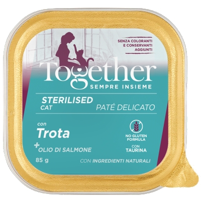 Alimento completo ricco in Pollo per gatti adulti sterilizzati.
